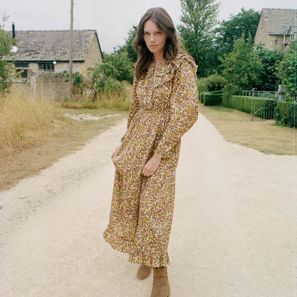 Doen Lauretta Dress Jennifer Spring Floral - Picture 2 of 10